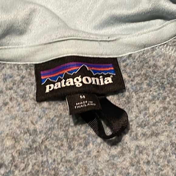 Patagonia Women’s Blue Quarter Zip Jacket Size M - Picture 5 of 7